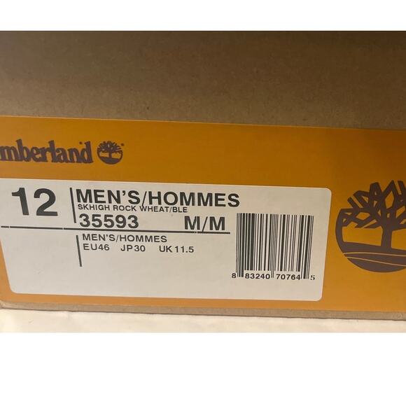 Timberland Skhigh Rock Hiker 35593 Boots - Wheat- Size: 12 - Excellent Condition - Picture 6 of 14